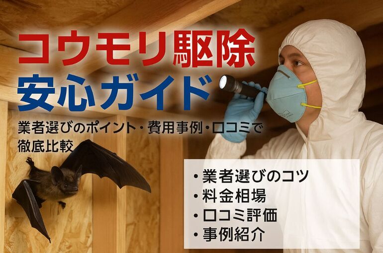24コウモリ駆除業者