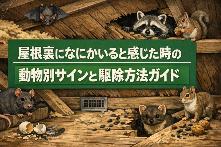 30 屋根裏になにかいる
