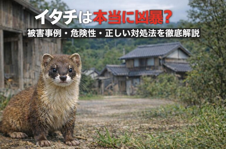 21 イタチ 凶暴