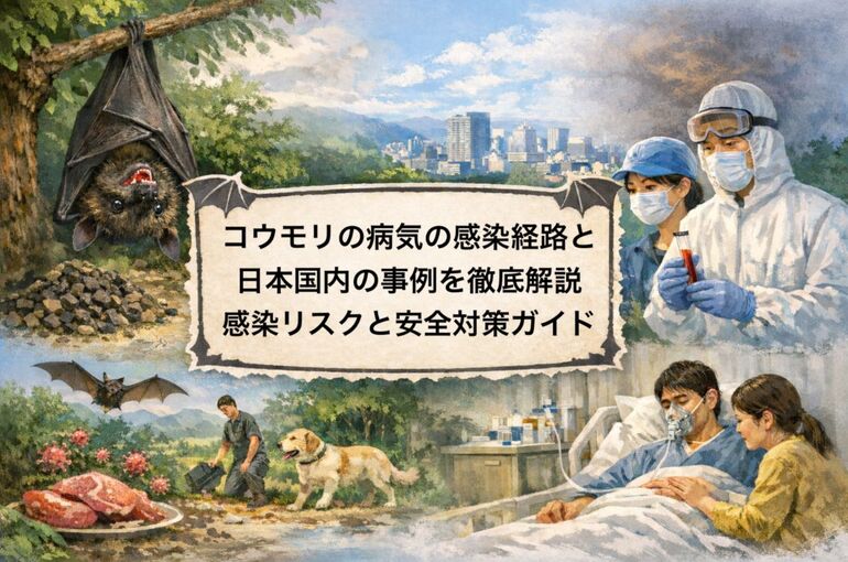 18 コウモリ 病気