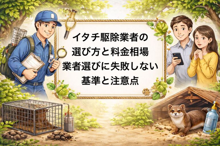 21 イタチ駆除 業者