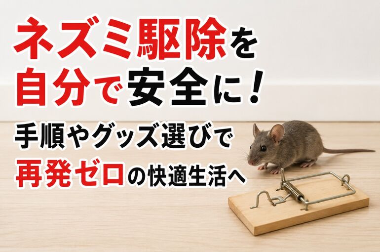 ネズミ駆除 自分で