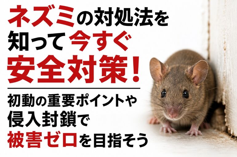 ネズミ 対処法