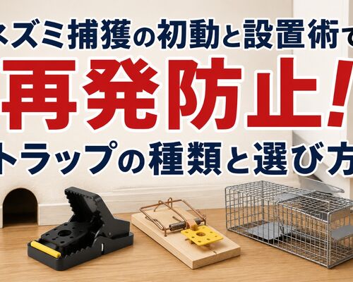 ネズミ 捕獲