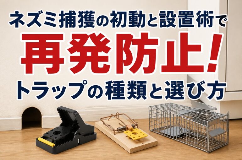 ネズミ 捕獲