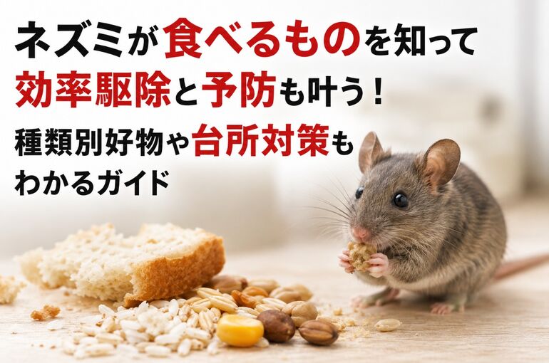 ネズミが食べるもの